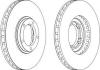 FERODO DDF1658 Brake Disc