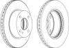 FERODO DDF1740 Brake Disc