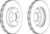 FERODO DDF762 Brake Disc