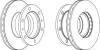 FERODO FCR105A Brake Disc