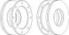 FERODO FCR106A Brake Disc