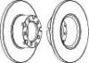 FERODO FCR116A Brake Disc