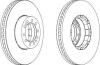 FERODO FCR134A Brake Disc
