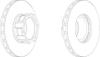 FERODO FCR162A Brake Disc