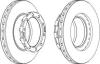 FERODO FCR168A Brake Disc