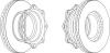 FERODO FCR202A Brake Disc