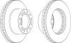 FERODO FCR204A Brake Disc