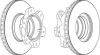 FERODO FCR208A Brake Disc
