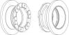 FERODO FCR236A Brake Disc