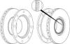 FERODO FCR237A Brake Disc