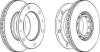 FERODO FCR342A Brake Disc