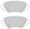 FERODO FDB4700 Brake Pad Set, disc brake