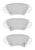 FERODO FDB4700 Brake Pad Set, disc brake