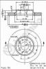 BREMBO 09.8633.75 (09863375) Brake Disc
