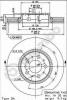 BREMBO 09.9130.75 (09913075) Brake Disc