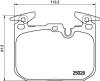 BREMBO P06088 Brake Pad Set, disc brake