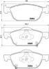 BREMBO P28076 Brake Pad Set, disc brake