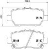 BREMBO P28078 Brake Pad Set, disc brake