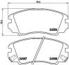 BREMBO P30043 Brake Pad Set, disc brake