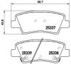 BREMBO P30067 Brake Pad Set, disc brake