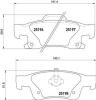 BREMBO P37016 Brake Pad Set, disc brake