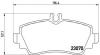 BREMBO P50035 Brake Pad Set, disc brake