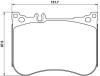 BREMBO P50114 Brake Pad Set, disc brake