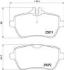 BREMBO P50117 Brake Pad Set, disc brake