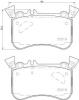 BREMBO P50121 Brake Pad Set, disc brake