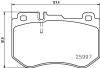 BREMBO P50123 Brake Pad Set, disc brake