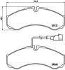 BREMBO P56069 Brake Pad Set, disc brake