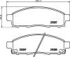 BREMBO P56102 Brake Pad Set, disc brake