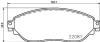 BREMBO P59082 Brake Pad Set, disc brake