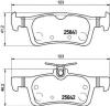 BREMBO P61121 Brake Pad Set, disc brake