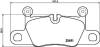 BREMBO P65031 Brake Pad Set, disc brake