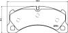 BREMBO P65033 Brake Pad Set, disc brake
