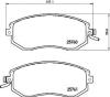 BREMBO P78021 Brake Pad Set, disc brake