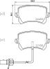 BREMBO P85142 Brake Pad Set, disc brake