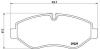 BREMBO PA6026 Brake Pad Set, disc brake