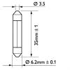 PHILIPS 13848CP Bulb, licence plate light; Bulb, tail light; Bulb, interior light; Bulb, door light; Bulb, boot interior light; Bulb, engine bay light; Bulb, park-/position light; Bulb, outline lamp; Bulb; Bulb, interior light; Bulb, licence plate light; Bulb, boot interior light; Bulb, park-/position light; Bulb, tail light; Bulb, outline lamp; Bulb, door puddle light; Bulb, glove box light; Bulb, reading light; Bulb, door footwell light