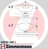 ZIMMERMANN 24535.180.1 (245351801) Brake Pad Set, disc brake
