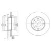 DELPHI BG2148 Brake Disc