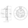 DELPHI BG2771 Brake Disc