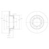 DELPHI BG2799 Brake Disc