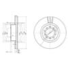 DELPHI BG2372 Brake Disc
