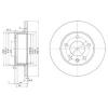 DELPHI BG2380 Brake Disc