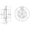 DELPHI BG2397 Brake Disc