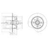 DELPHI BG2571 Brake Disc