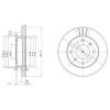 DELPHI BG2632 Brake Disc