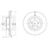 DELPHI BG2827 Brake Disc